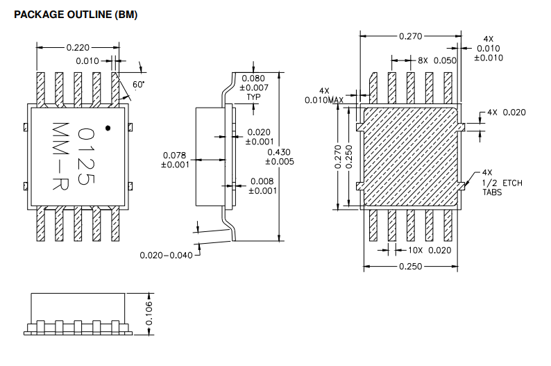 AM012535MM-BM-R/AM012535MM-FM-R功率放大器 現貨代理