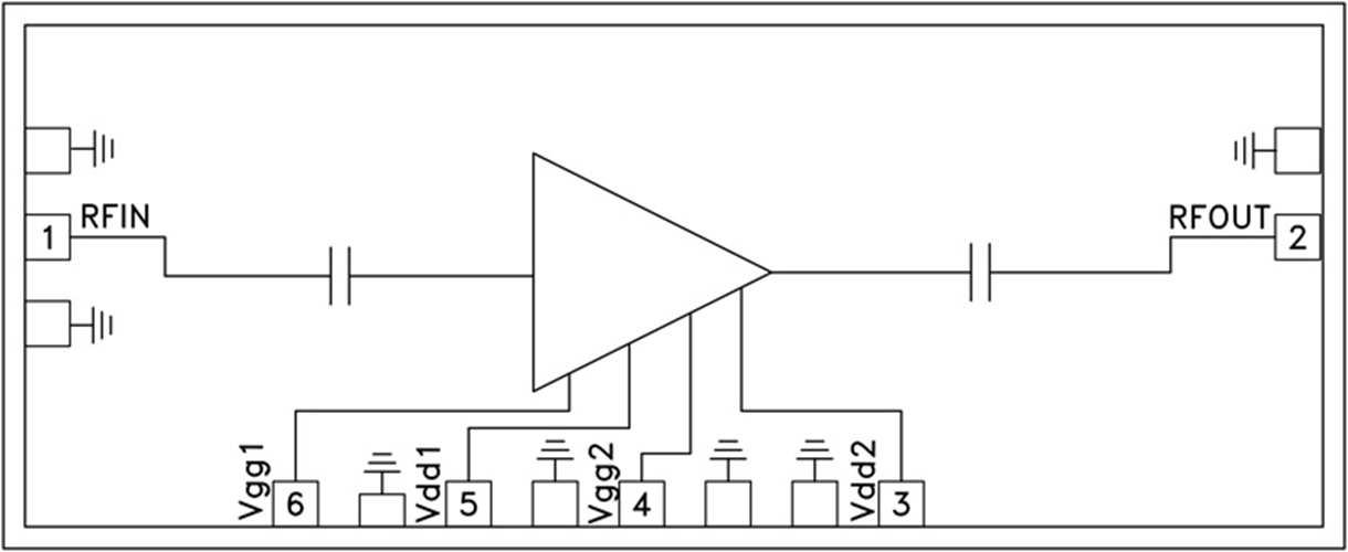 HMC-APH460/HMC-APH460-SX功率放大器14 dB增益  ADI現貨出售
