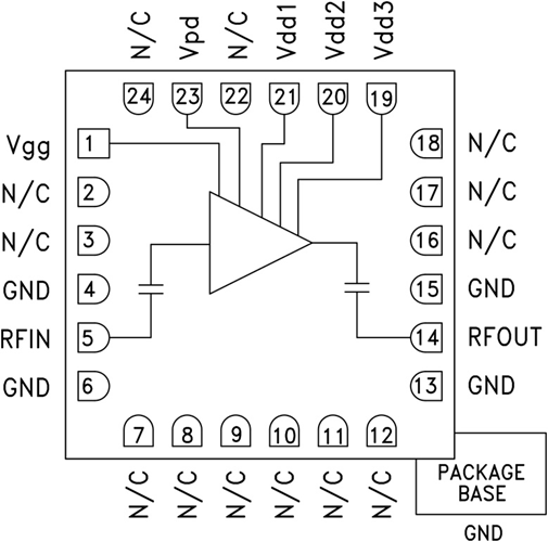 HMC608LC4/HMC608LC4TR/HMC608LC4TR-R5中等功率放大器  ADI現(xiàn)貨