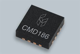 CMD186P3高增益寬帶GaAs低噪聲放大器   Custom mmic射頻微波