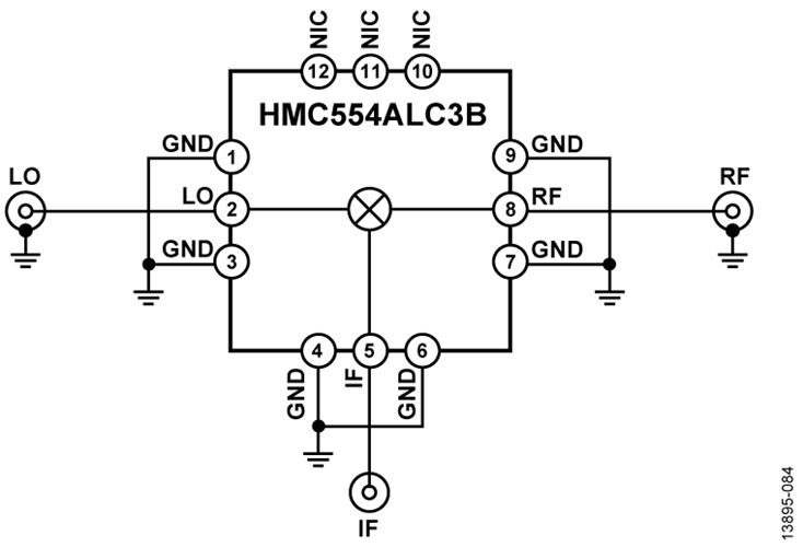 HMC554ALC3B/HMC554ALC3BTR雙平衡混頻器  adi現貨