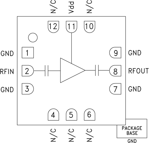 HMC441LC3B/HMC441LC3BTR中等功率放大器  ADI現貨