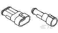 TE泰科AMP SUPERSEAL 1.5MM 連接器殼體282103-1現貨庫存