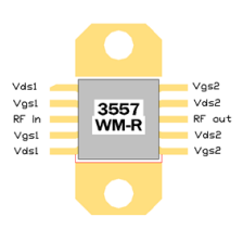 ?AM355739WM-EM-R GaAs MMIC功率放大器AMCOM