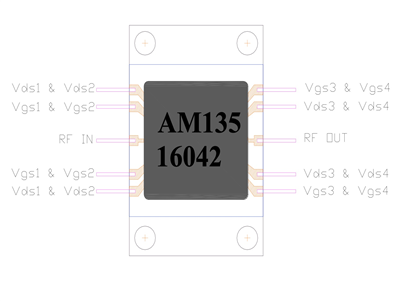 ?AM13516042WM-SO-R GaAs MMIC功率放大器AMCOM