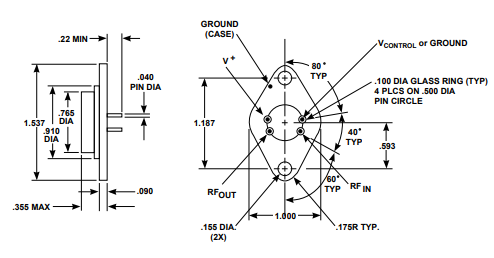 AGC-330壓控放大器Teledyne防務(wù)電子