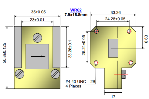 RADI-13.0-17.0-WR62-15WR-1-b波導(dǎo)隔離器RADITEK