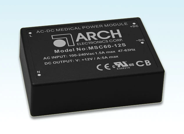 MSC60-9S醫(yī)療ITE電源模塊ARCH