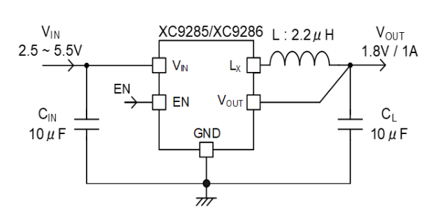XC9285降壓同步整流DC/DC轉(zhuǎn)換器